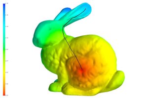 Geodesic distanz - bunny KUHN ENGINEERING